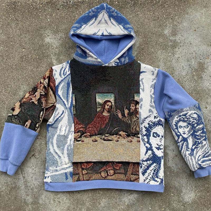 Hoodie tapestry heavy