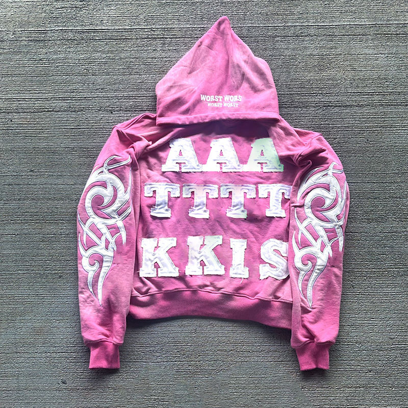 Hoodie acid-wash